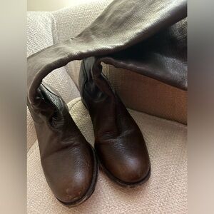 Frye Melissa Brown Leather Boots SZ 7.5